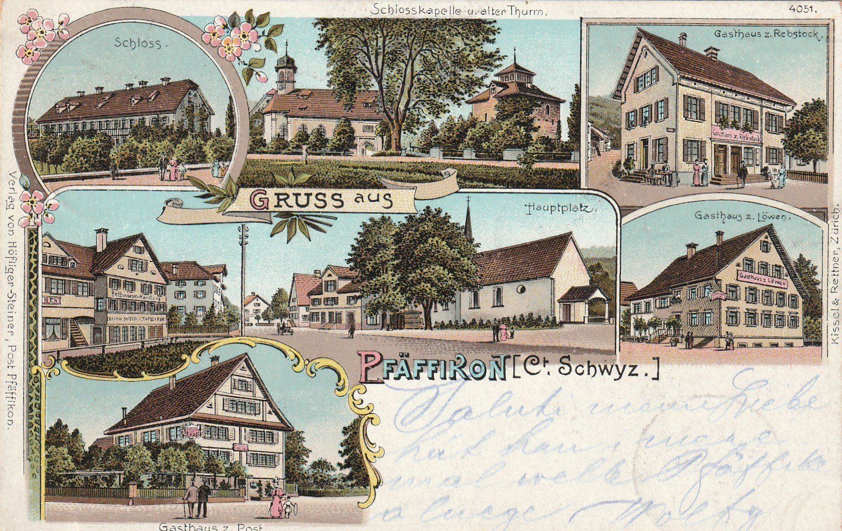 Ansichtskarten: Pfäffikon Litho – Gebraucht aus Rorschacherberg von fratovi2