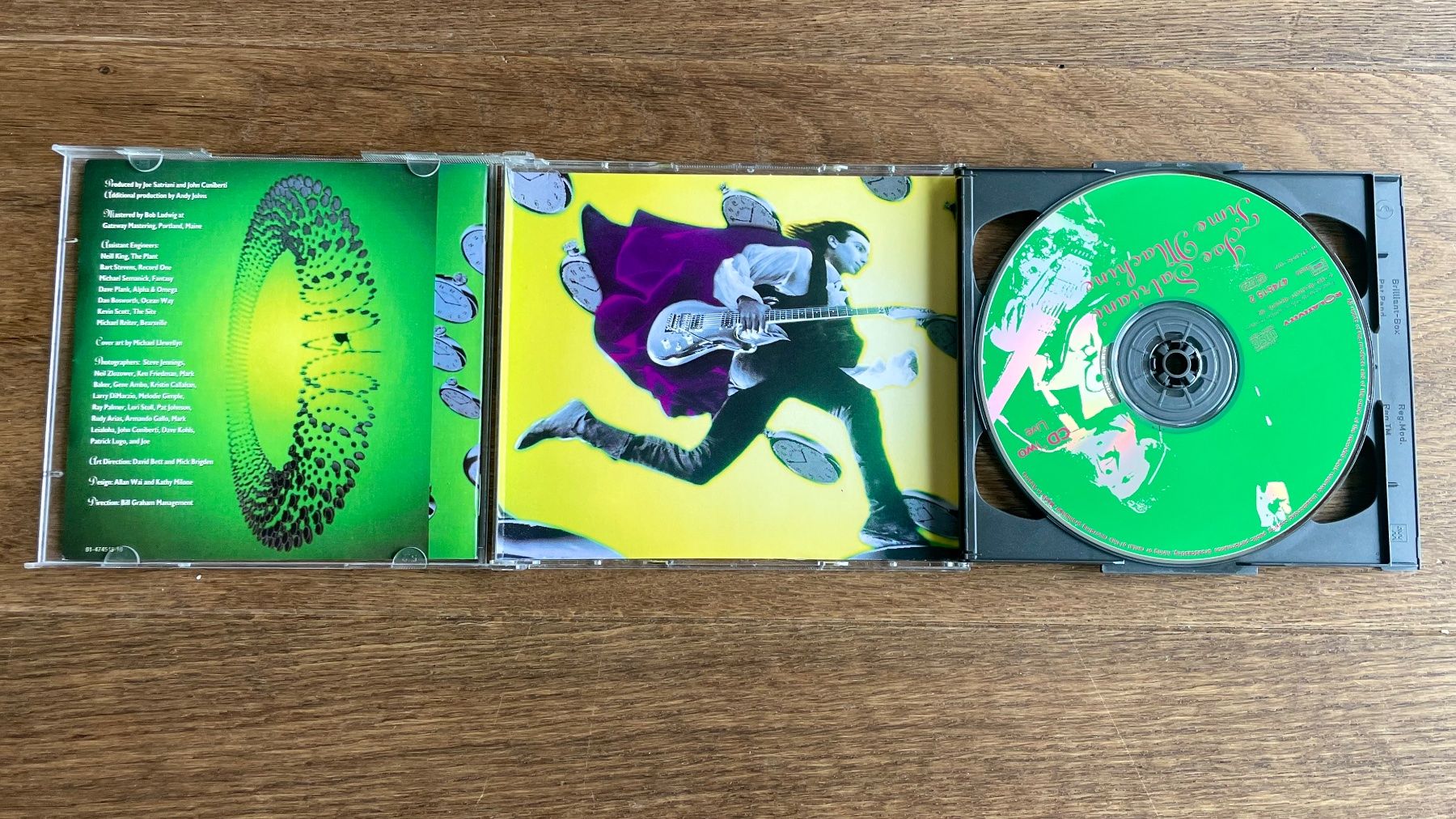 CD: Joe Satriani - Time Machine - 2 CD's – Usato da Pontresina venduto da il-bain 3