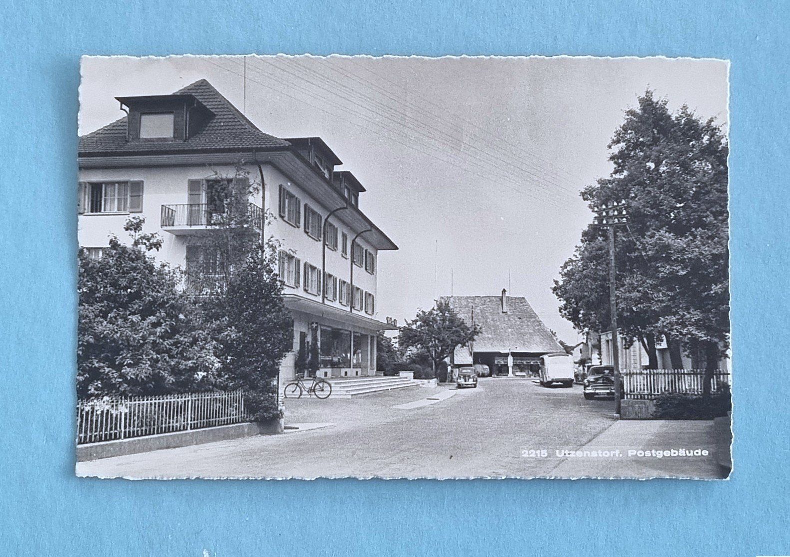 Ansichtskarten: Utzenstorf - Post - Postauto - Dorfstrasse – Gebraucht aus Rothrist von RROENK