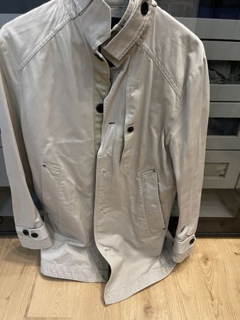 G-Star RAW Men's Beige trenchcoat Jacket, Size M
