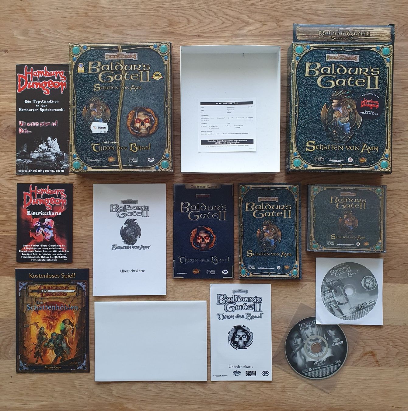 Spiele: PC Game Baldur's Gate II mit Add-On (2000+) Big Box – Gebraucht aus Greifensee von perfectioN88 6