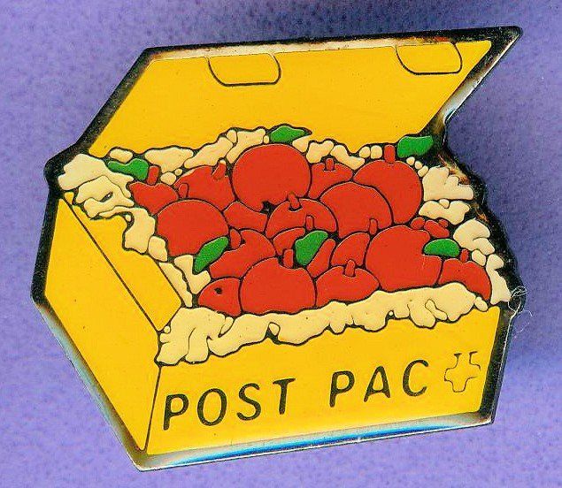 Placchette & Badge: PTT   POST PAC – Usato da Winterthur venduto da Sammleroase