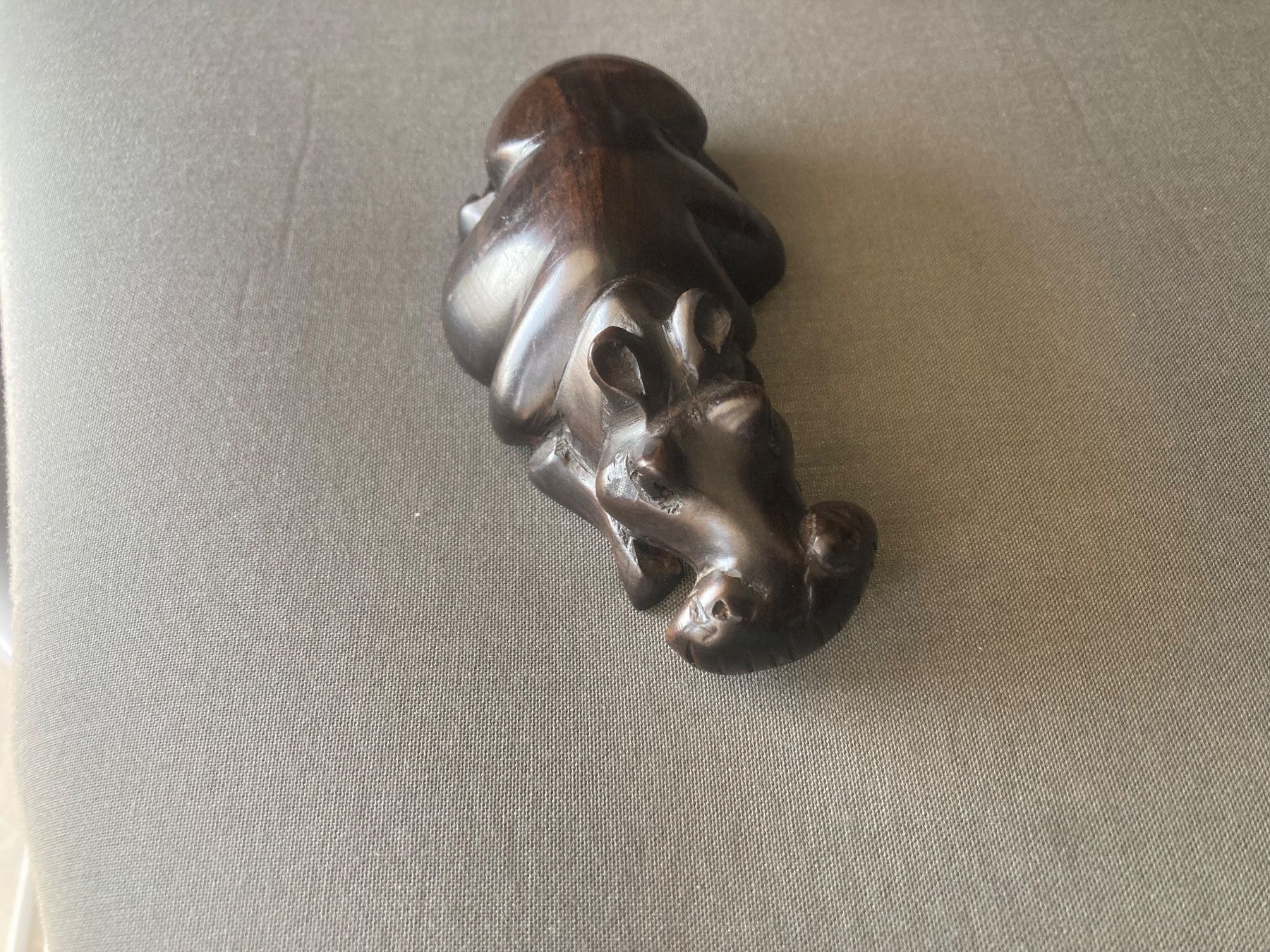 Statuette: Holzfigur Nilpferd dunkel gebeizt – Usato da Zürich venduto da mik_h9ty 2