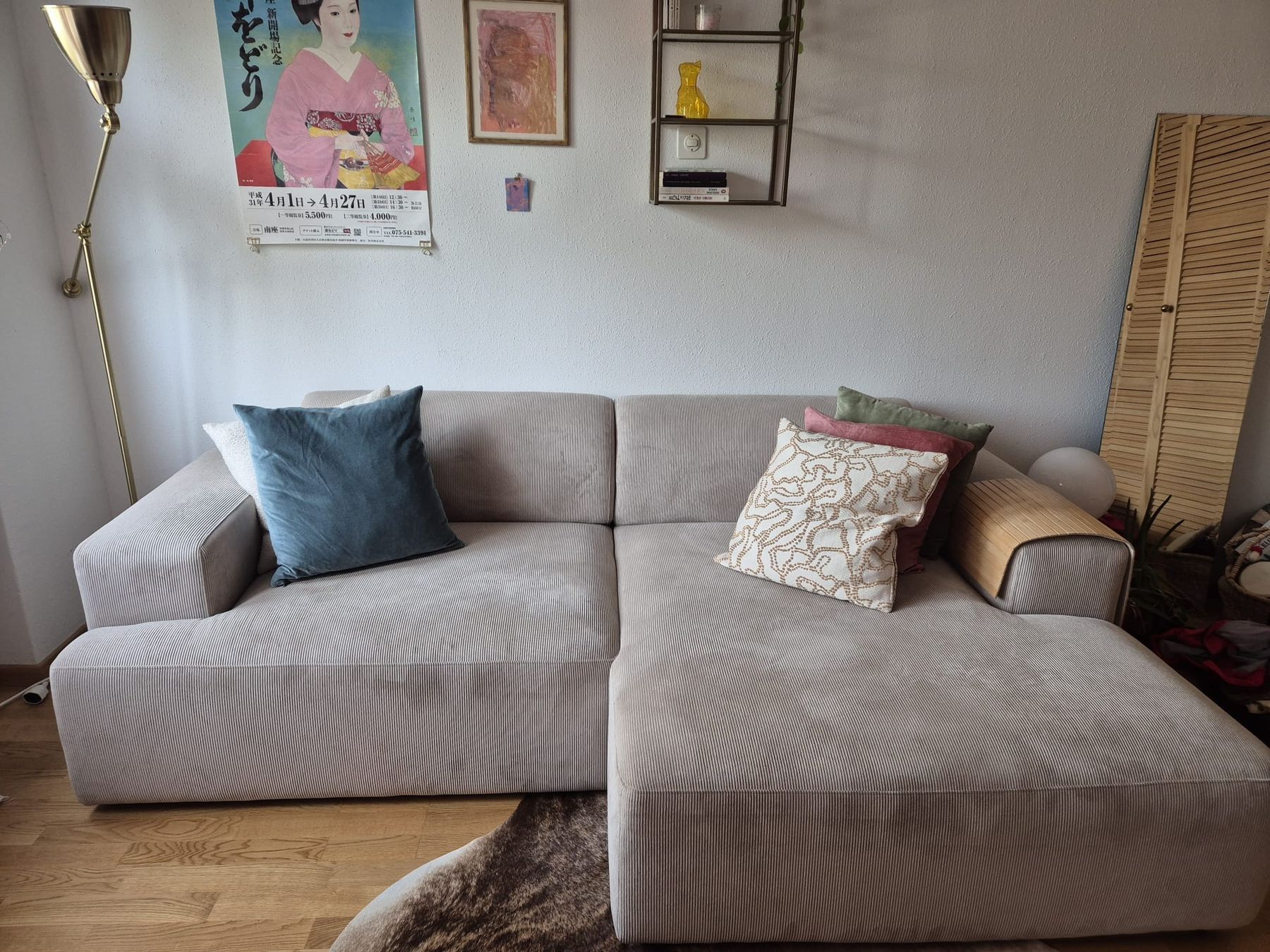 Micasa Divani: Ecksofa Beige Cord von Micasa – Usato da Bern venduto da Myrtha3 1