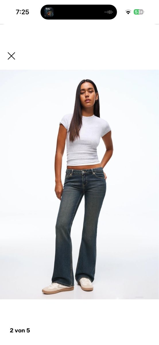 Bershka Jeans: Bershka Flared Jeans, Gr. 38 – D'occasion à Thalwil par cusps 2