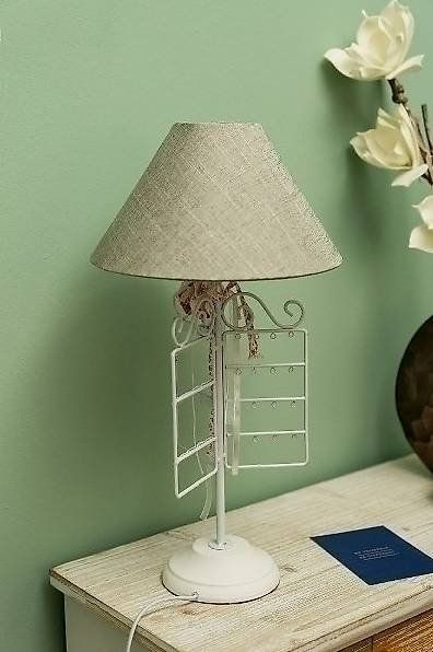 Lampade: Schmuckständer Lampe "Aurelia" Nachttischlampe – Nuovo e nell'imballaggio originale da Flawil venduto da vivalacasa 1