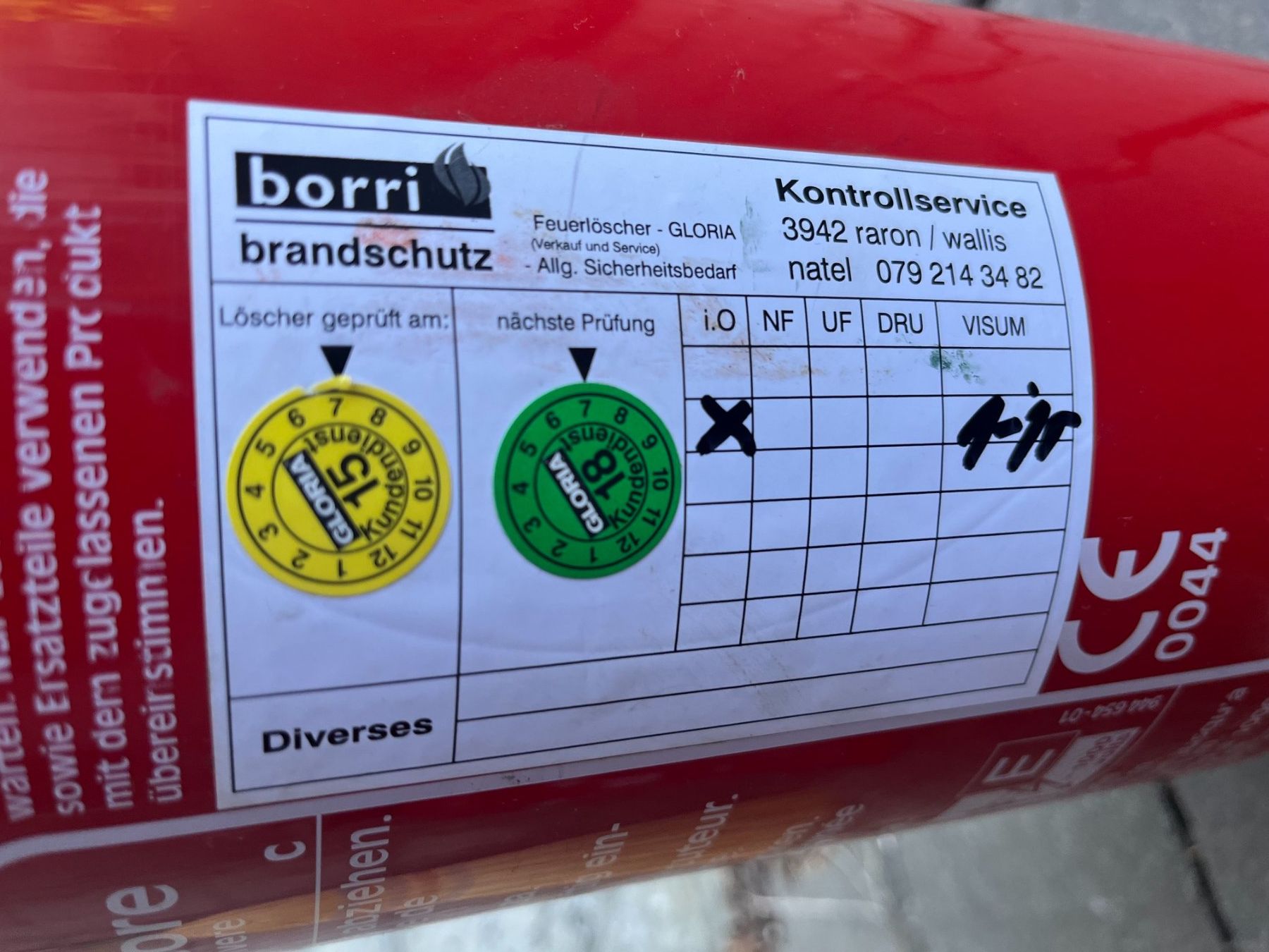 Estintori: 3x Feuerlöscher – Difettoso da Leuggern venduto da Yzerman2 7