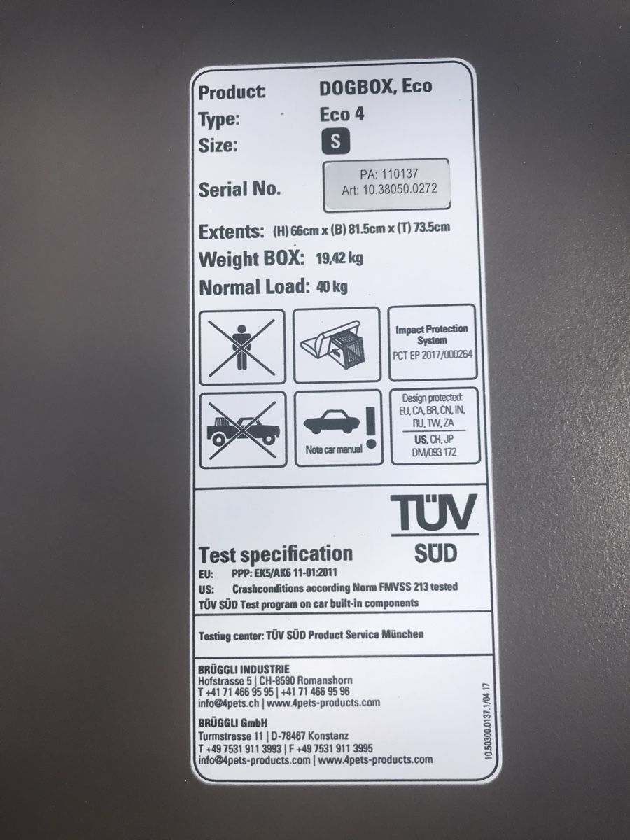 Cucce & Letti: Transportbox für Hunde – Usato da Weinfelden venduto da hampi017 3