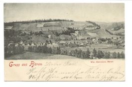 Gruss aus Bärau - Gemeinde Langnau (BE) Dorfpartie - 1901