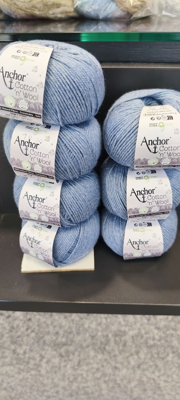 Lana: Anchor :  Cotton n wool – Nuovo e nell'imballaggio originale da Neuhausen venduto da schueppi01