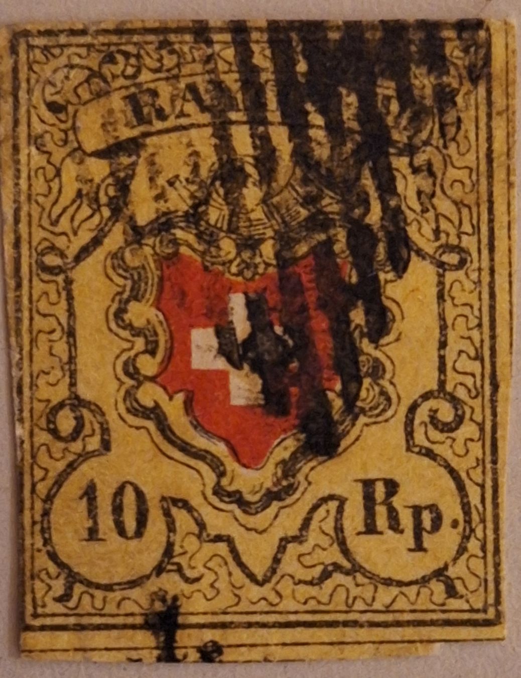 Tutti i francobolli: Rayon Typ 11 E - LO  mit Befund Kat. 200.- – Usato da Balgach venduto da SIMEON27