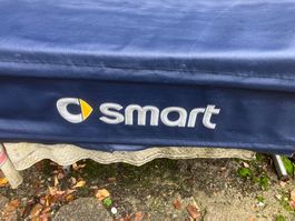 Smart Fortwo Heck- Abdeckung Persenning Blau Top Zustand!