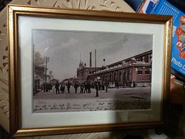 Historische Ansicht Arbon – Stickereifabrik Heine (um 1900)