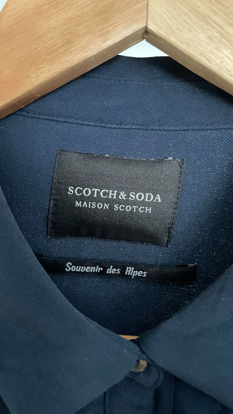 Maison Scotch Camicette: Scotch & Soda Bluse, d'blau – Usato da Trüllikon venduto da Megan 1