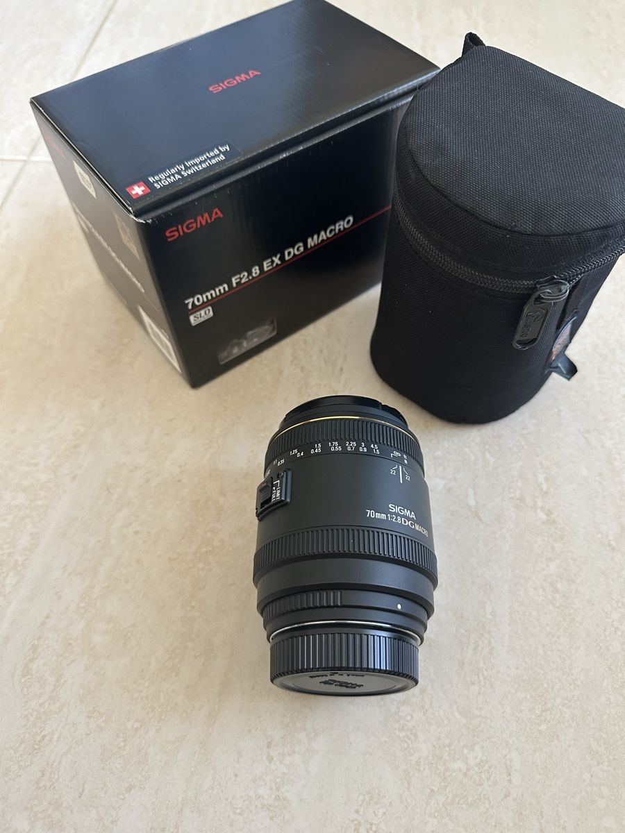Sigma Obiettivi: Sigma 70mm f/2.8 EX DG Macro – Usato da Ponte Capriasca venduto da michesa 1