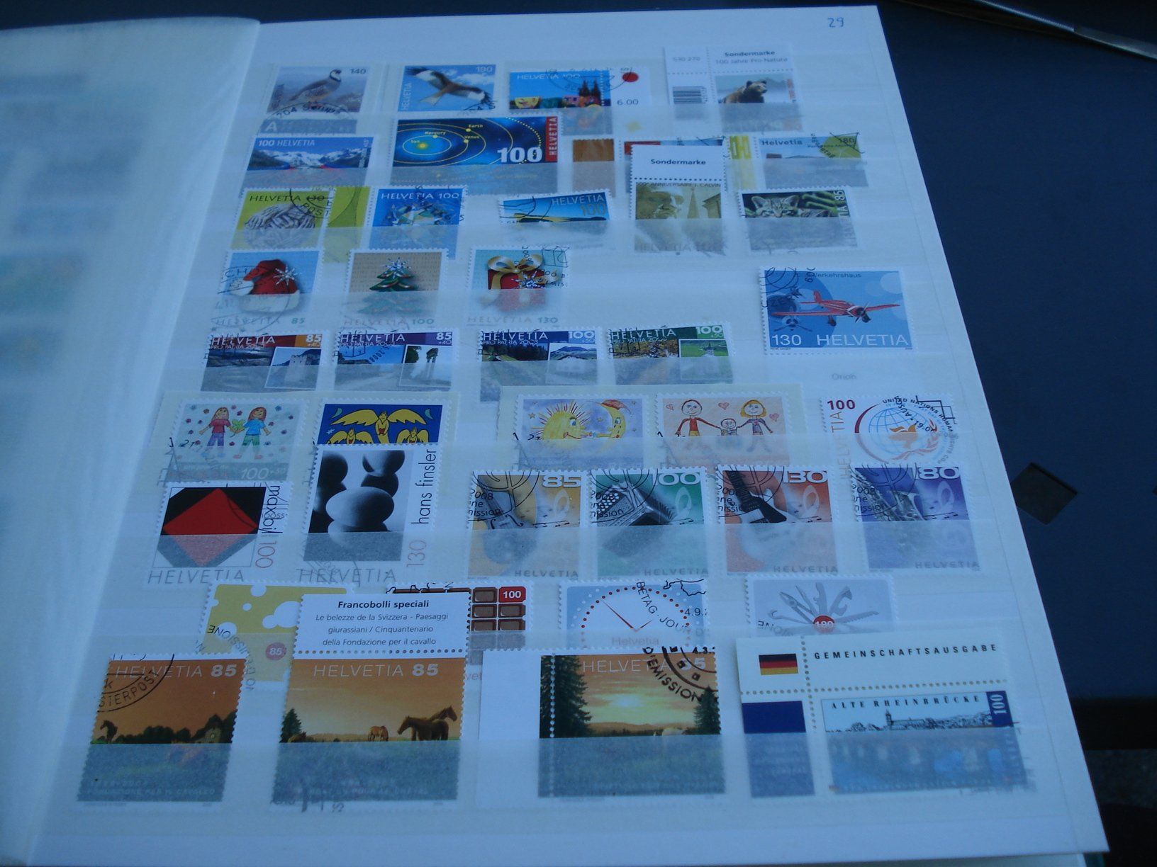 Alle Briefmarken: Lot moderne Schweiz ET-o – Gebraucht aus Niederwil AG von morostahu