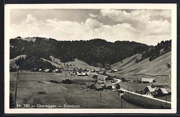 Ansichtskarten: Entlebuch, Oberwiggen, Panorama des Orte – Gebraucht aus Berlin von bartko-reher