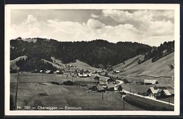 Entlebuch, Oberwiggen, Panorama des Orte