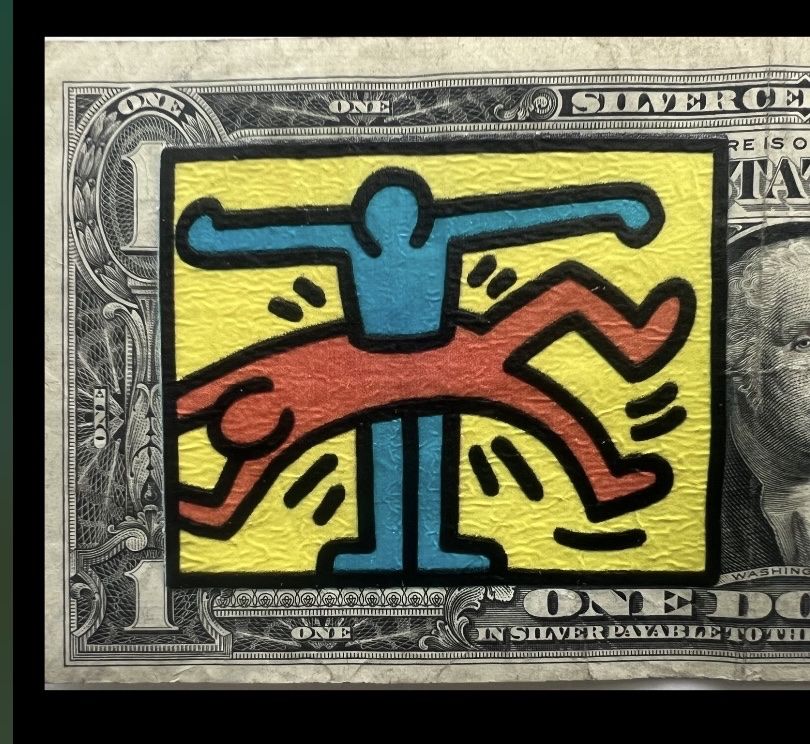 Poster & Bilder: ANDY WARHOL und KEITH HARING, handsigniert von beiden – Gebraucht aus Bern von art-for-sale 2