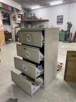 LISTA Schubladenschrank mit 4 Schubladen, ideal f. Garage/We