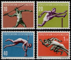 Liechtenstein Sport Serie III - Leichtathletik Motive