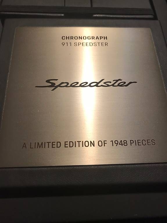 Orologi: Orginale PorscheSpeedster  Uhr – Usato da Allschwil venduto da Haffelow 1
