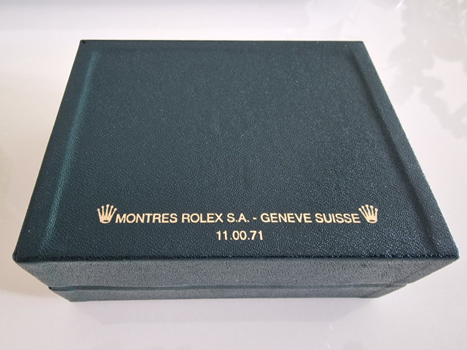 Rolex Scatole porta orologi: Vintage Rolex Box:11.00.71 – Usato da Versoix venduto da V1970 3