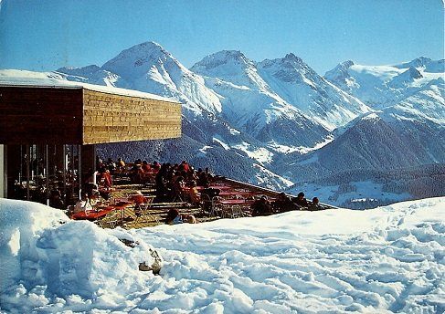 Ansichtskarten: DISENTIS Berg-Restaurant Caischavedra – Gebraucht aus Jona von philajona