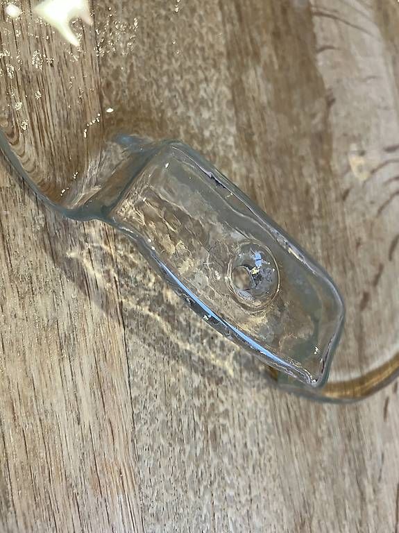 Servierplatten: Chäsplatte Glas Roberto Niederer Hergiswil – Gebraucht aus Reinach BL von Grasfloh 2