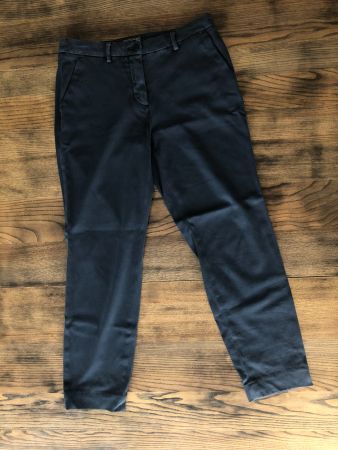 Mason's Blaue Stoffhose Damen Gr 42
