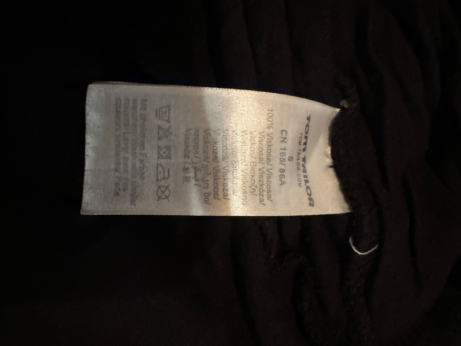Tom Tailor Maglioni & Felpe: Schickes, schwarzes Langarmshirt  Tom Tailor, Grösse s – Usato da Schaffhausen venduto da ann_g6tx 3
