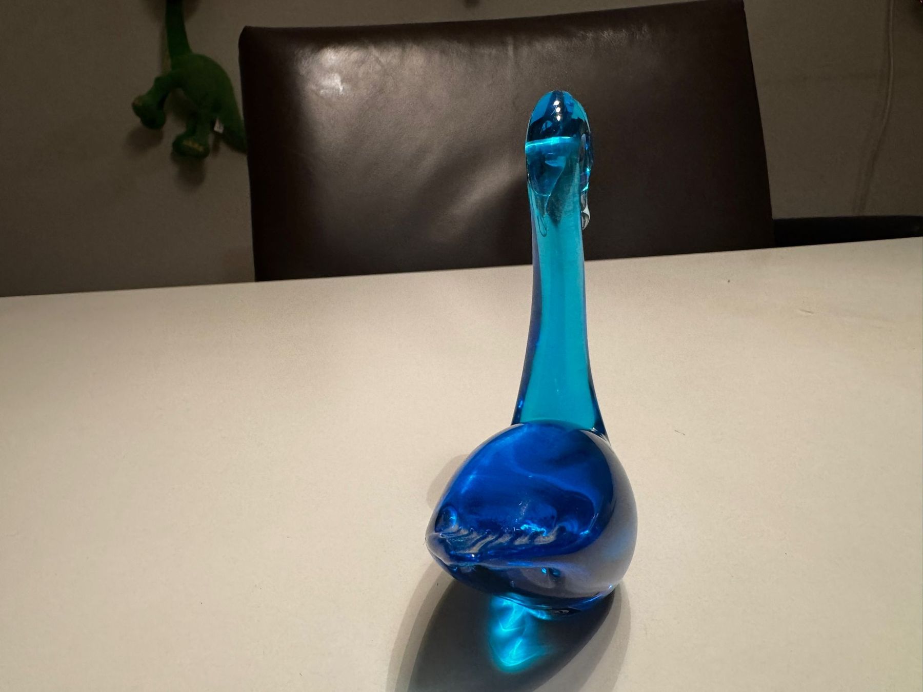 Figurines: Blauer Schwan/Glas, Eneryda Schweden – D'occasion à Egg b. Zürich par Brocki_Insel_Egg 2