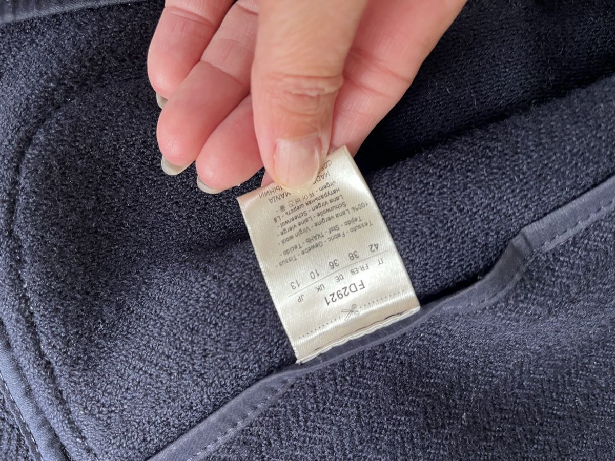 Circolo Giacche: Circolo 1901 dunkelblauer Schurwolle Blazer – Usato da Kerns venduto da osco01 4