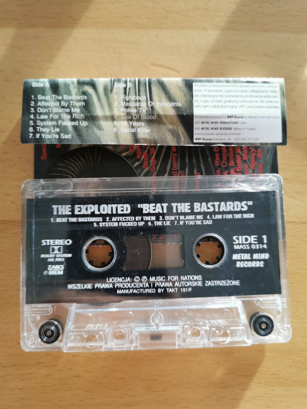 Musicassette: The Exploited - Beat the Bastards - Kassette – Usato da St.Gallen venduto da Tamal0204 1
