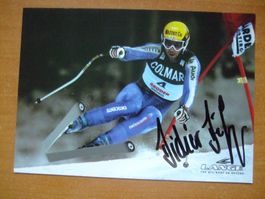 DIDIER DEFAGO (CH) AUTOGRAMMKARTE TOP