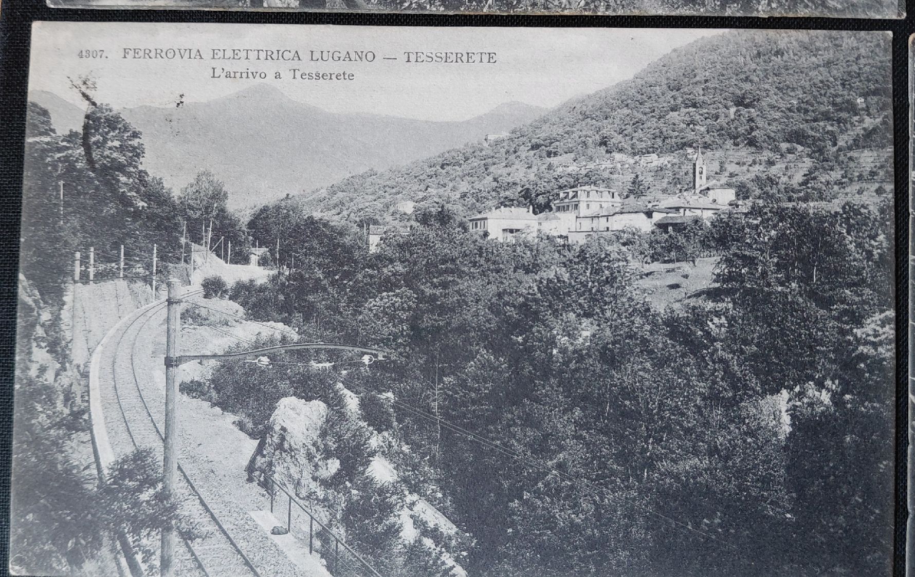 Cartes postales: 6 Ansichtskarten elektr. Eisenbahn Lugano Tesserete, 1909 – D'occasion à Trogen par Limboo 5