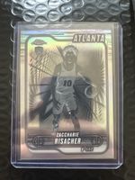 Zaccharie Risacher RC Chrome Atlanta Hawks Rookie! Holo