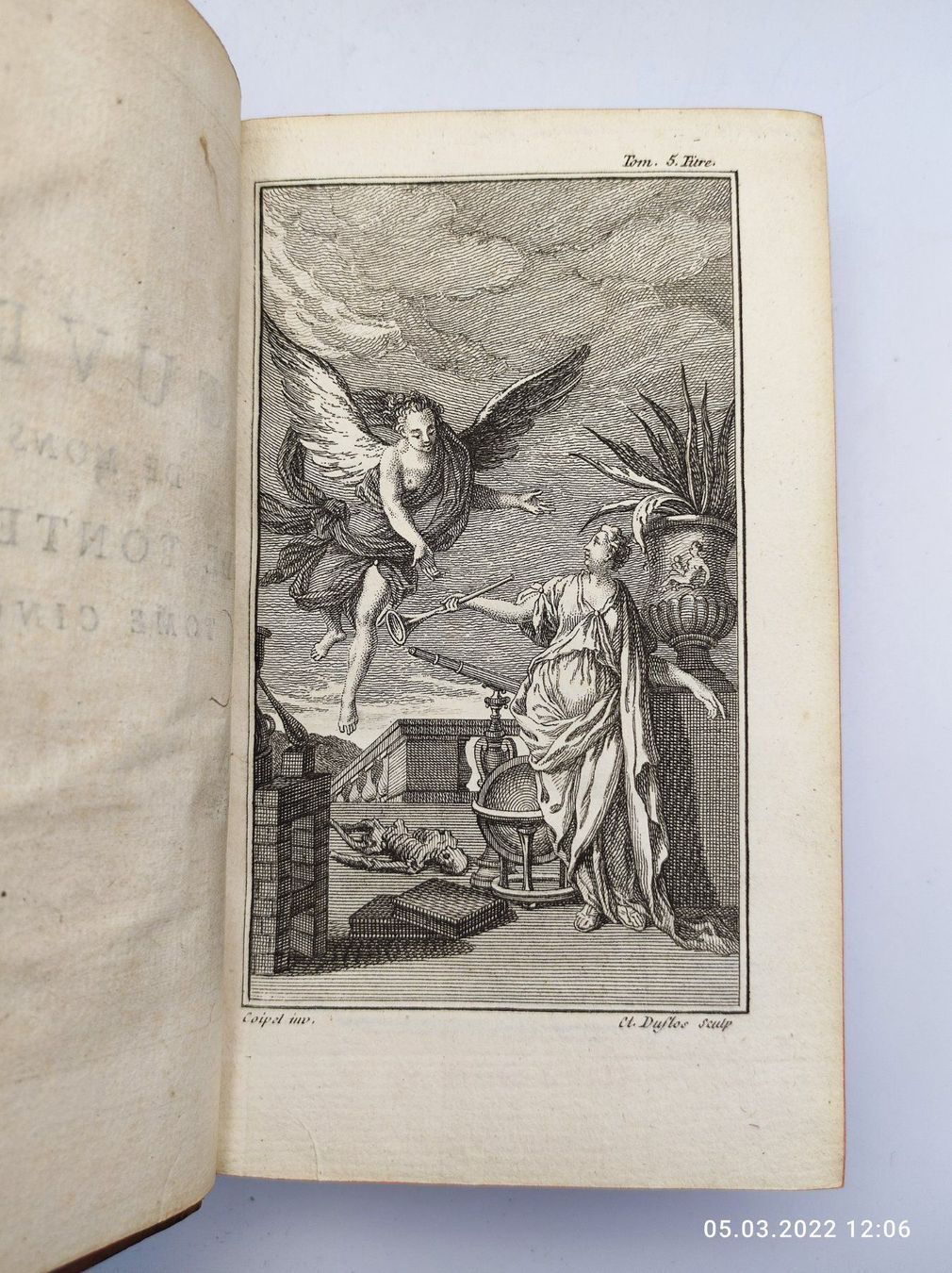 Livres: FONTANELLE - OEUVRES - 1758 – D'occasion à Goldach par Gaip 5