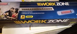 Terrassenwärmer WORKZONE neu & originalverpackt, 3 Stück