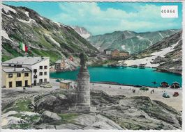 Grosser St. Bernhard Pass - coloriert