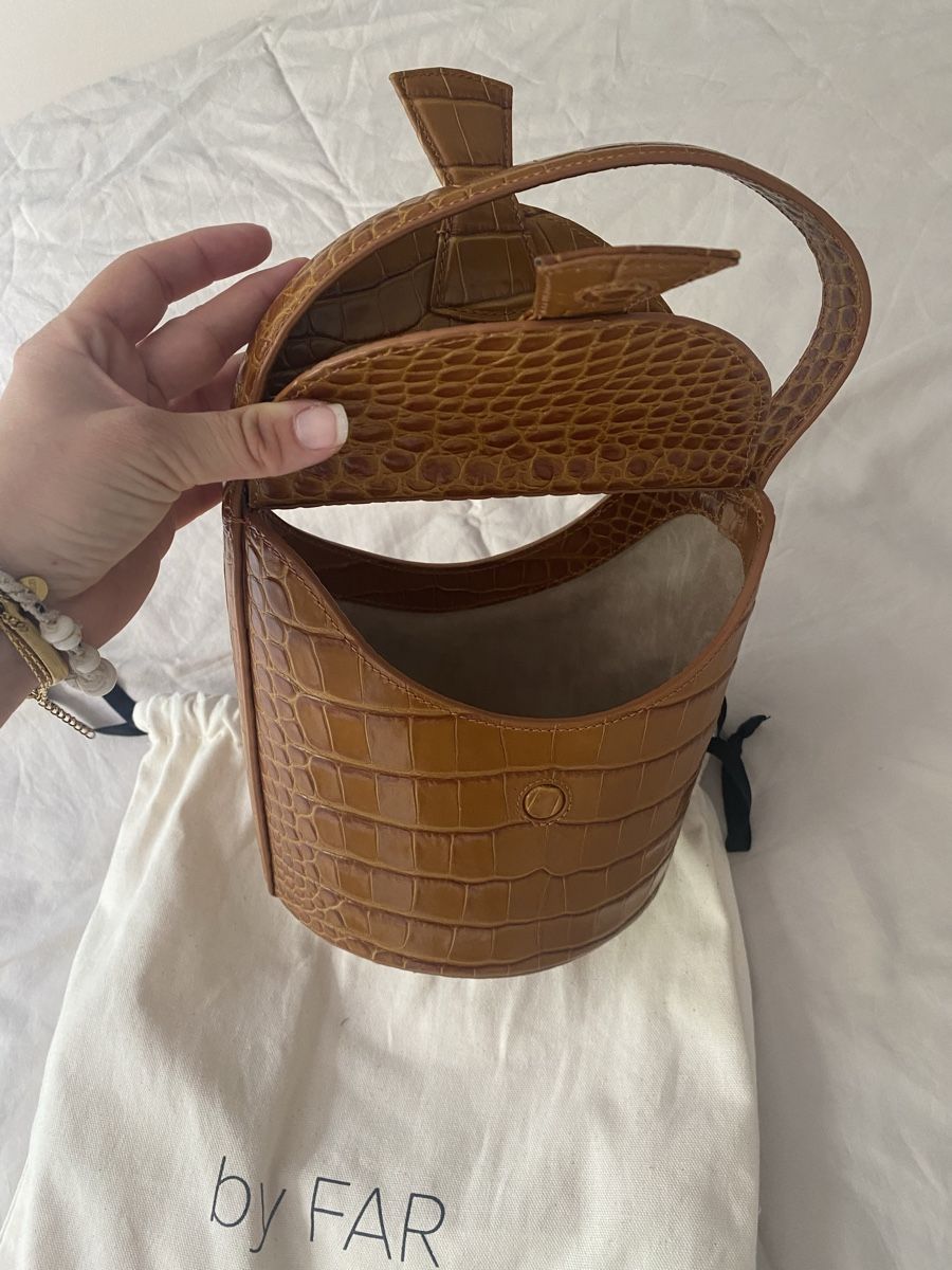 Borse da donna: By Far Handtasche, Kroko-Optik, Leder – Usato da Widen venduto da juinl 2