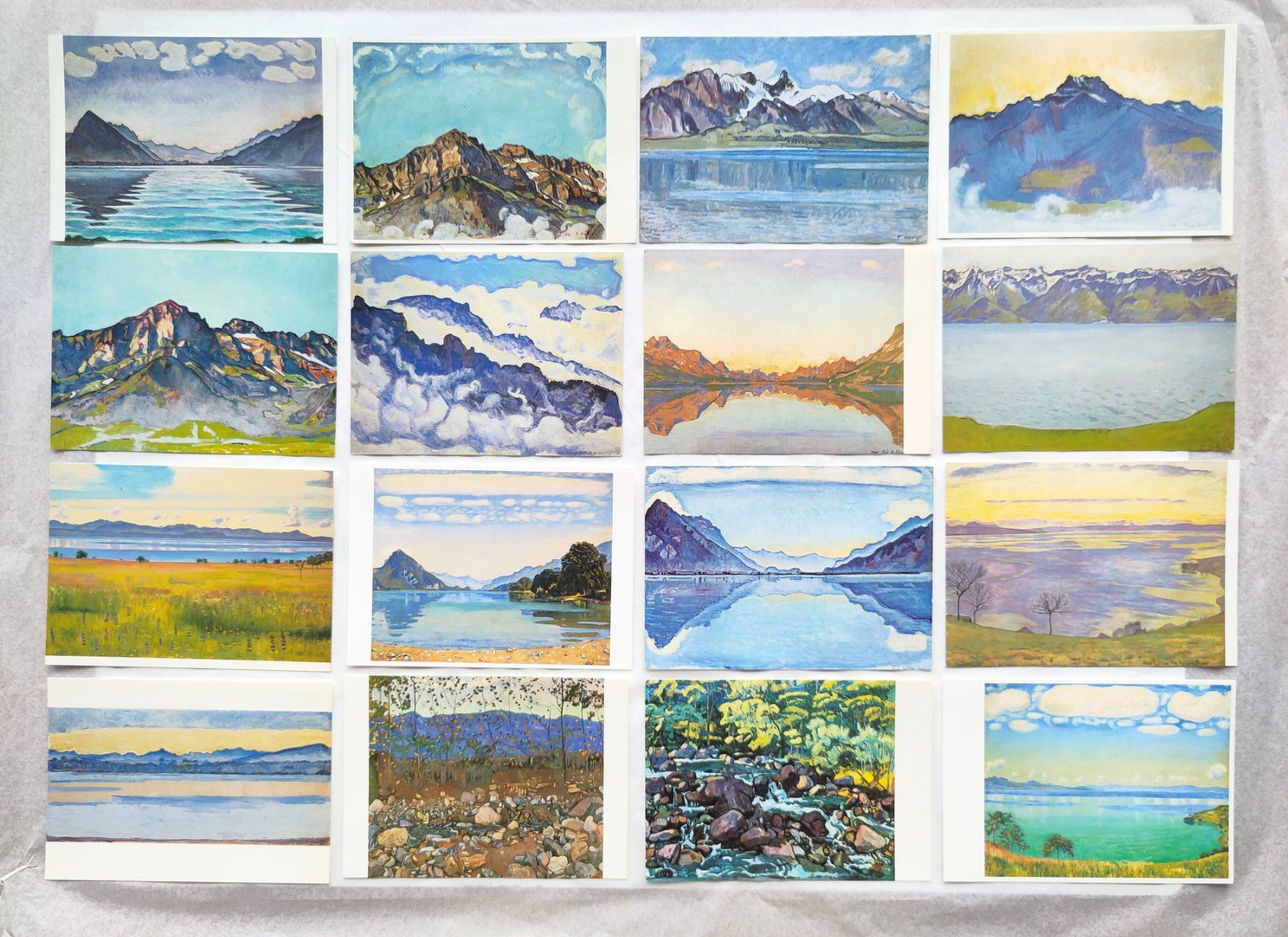 Cartes postales: 36 AK mit Kunst von FERDINAND HODLER – D'occasion à Pfäffikon ZH par rabali 1