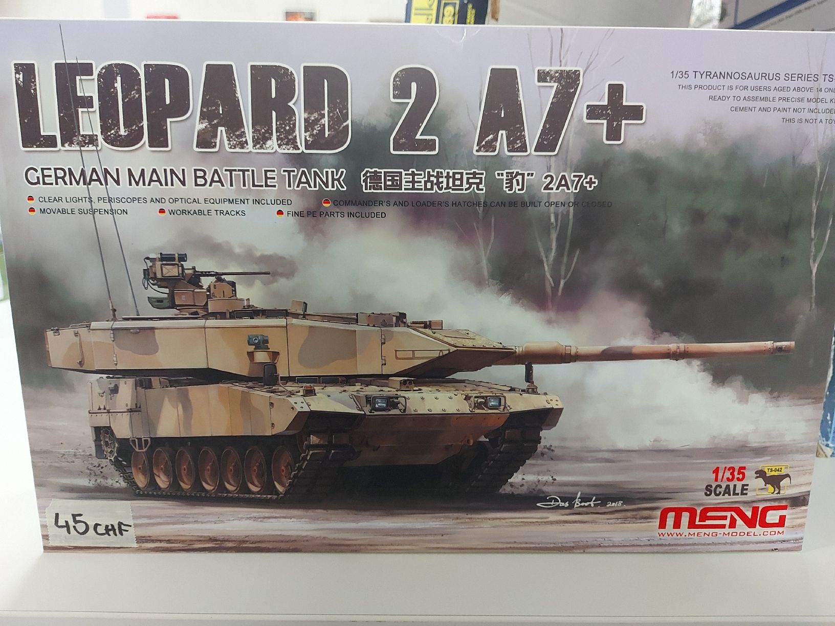 Modellbausätze & Standmodelle: Leopard 2 A7+ – Gebraucht aus Baden von thailega