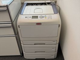 OKI Laserdrucker Farb A4/A3 mit Zubehör guter Zustand