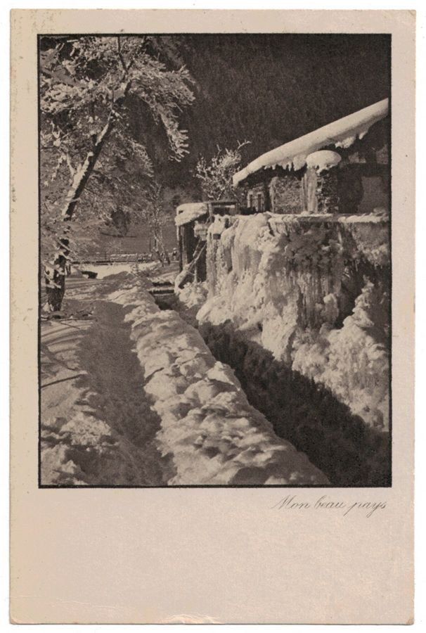 Cartoline postali: Mon beau pays (Mischol) – Usato da Frauenfeld venduto da POML
