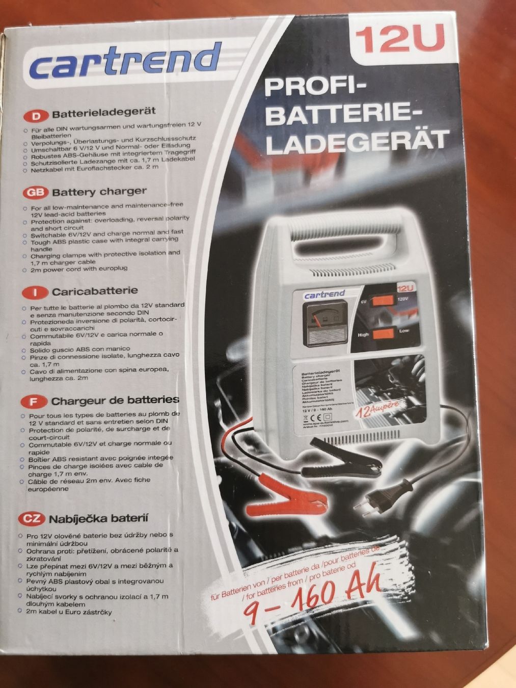 Batterie-Ladegeräte: Cartrend Profi-Batterie-Ladegerät – Gebraucht aus Uttigen von Sueh
