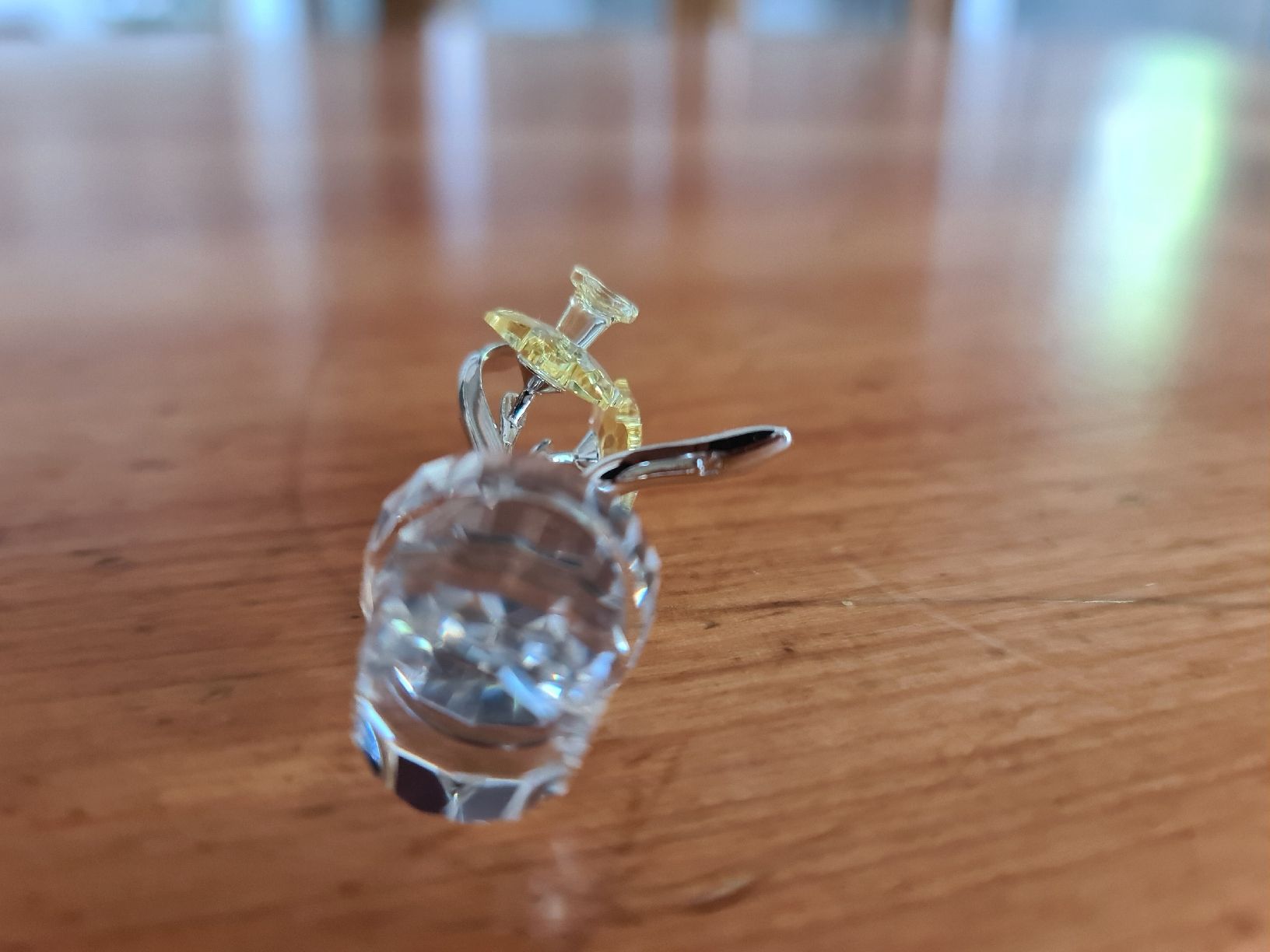 Swarovski Tutte le decorazioni: Swarovski Figur Blume im Topf  – Usato da henau venduto da Rockj 3
