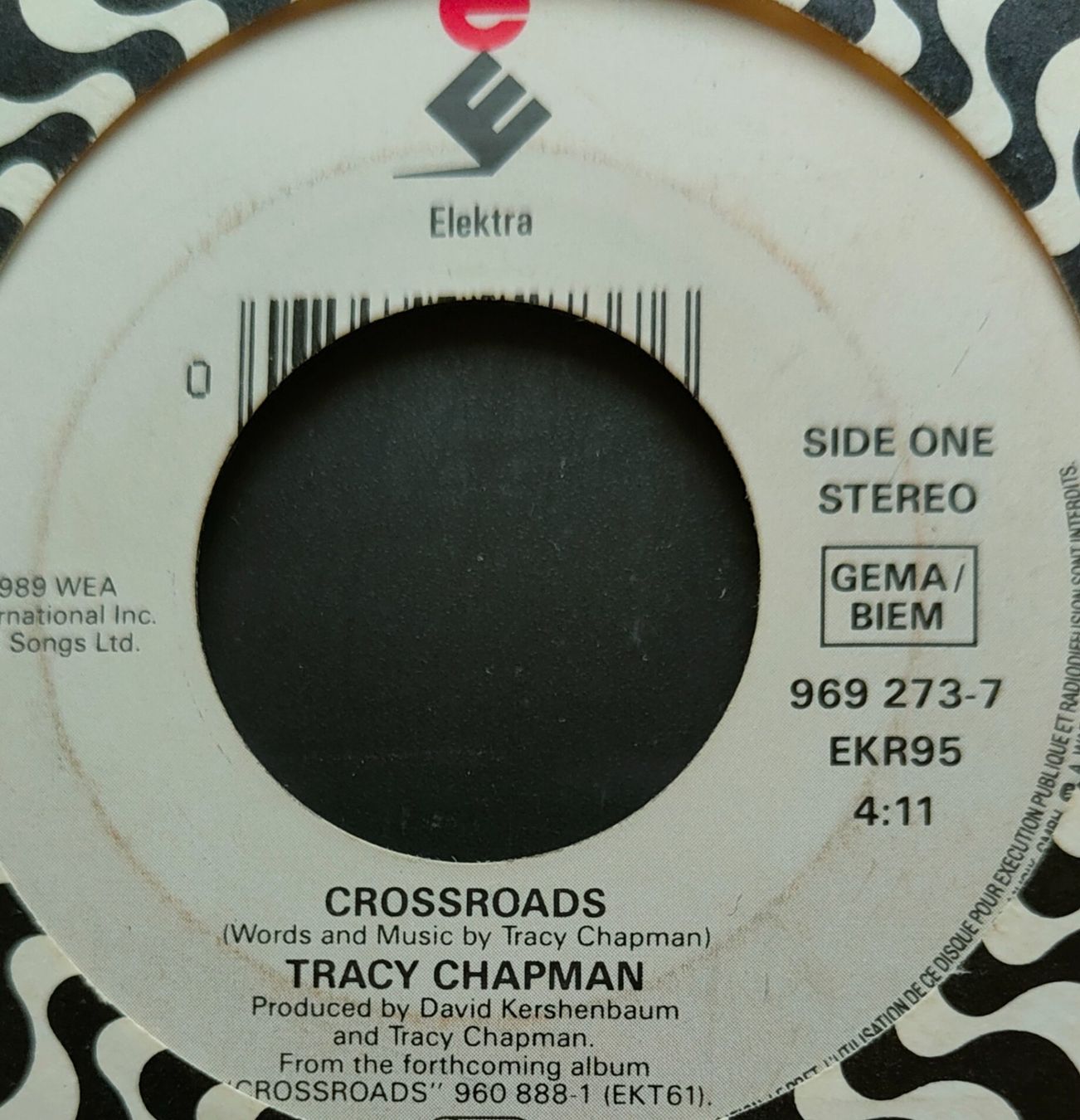 Schallplatten: Vinyl-Single Tracy Chapman - Cross Roads – Gebraucht aus Langenthal von Modo39