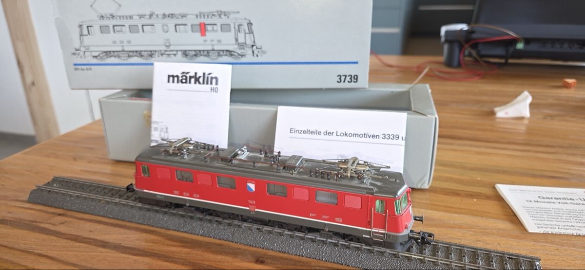 Märklin Modellini di ferrovie: Märklin Lok 3739 – Usato da Eglisau venduto da Papillion 2