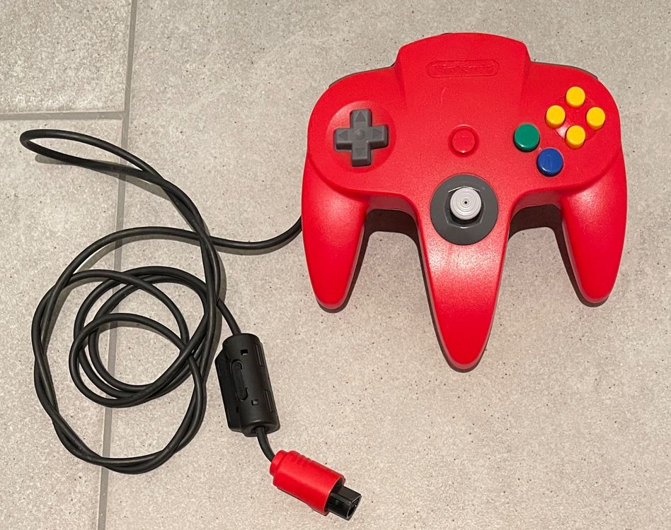 Nintendo 64 - Controller Rot (Gebraucht) in Hinwil für CHF 2 – mit ...